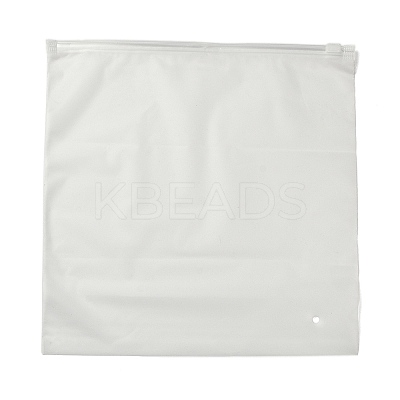 Transparent PE Jewelry Zip Top Storage Bags ABAG-H114-01F-1