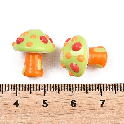 Handmade Lampwork Enamel Beads LAMP-B055-02I-1