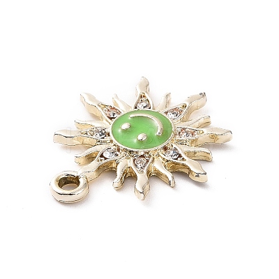 Alloy Enamel Pendants ENAM-P245-01G-04-1