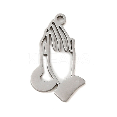 Non-Tarnish 304 Stainless Steel Pendants STAS-S123-03P-01-1