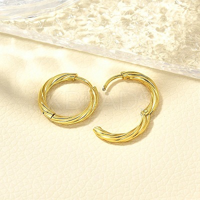 304 Stainless Steel Hoop Earrings for Women EJEW-M068-14G-06-1