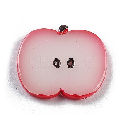 Luminous Resin Fruit Slice Display Decoration DJEW-B014-1