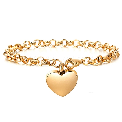 Stainless Steel Bracelets PW-WG20229-02-1
