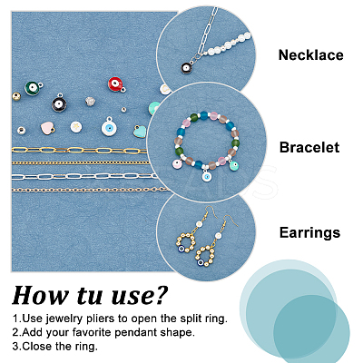 DIY Chain Bracelet Necklace Making Kits DIY-AR0002-69-1