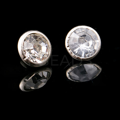 Brass Crystal Rhinestone Rivets LS-PURS-PW0001-539C-S-1
