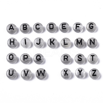 Enamel Style Acrylic Beads X-SACR-S273-29-1
