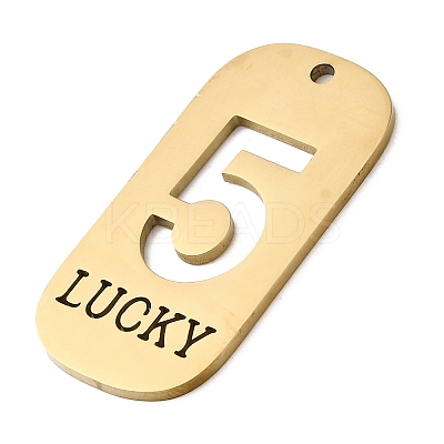 304 Stainless Steel Pendants STAS-D200-02F-G-1