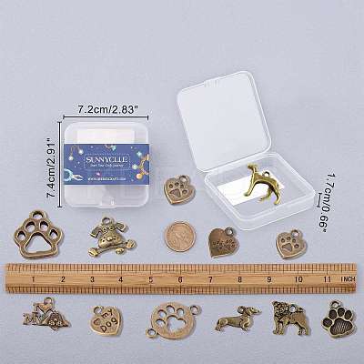 Tibetan Style Alloy Pendants TIBEP-SC0001-87-1
