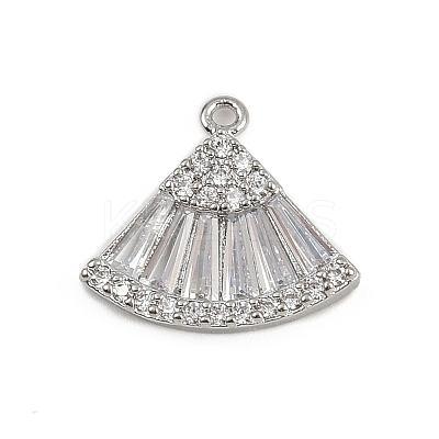Brass Micro Pave Cubic Zirconia Pendants LS-KK-S339-07P-1