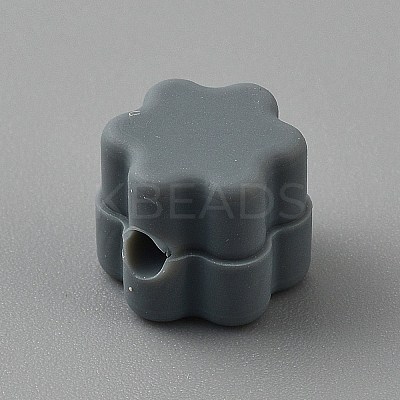 Flower Silicone Focal Beads SIL-TAC0008-10J-1