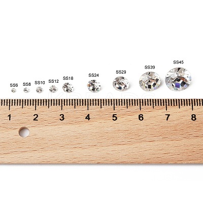 Preciosa® MAXIMA Crystal Round Stones LS-Y-PRC-RBSS45-30050-1