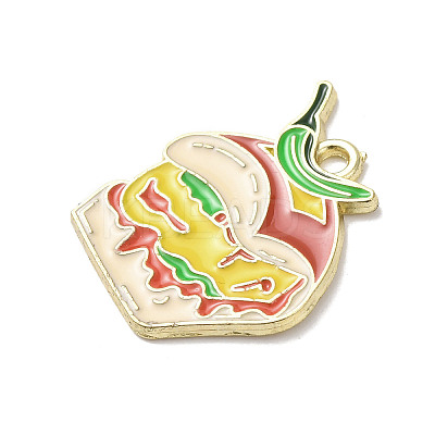 Alloy Enamel Pendants FIND-G106-02G-03-1