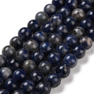 Natural Sodalite Beads Strands G-D481-12B-1