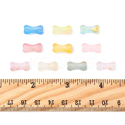 130Pcs 13 Colors Gradient Color Transparent Acrylic Beads OACR-FS0002-04-1