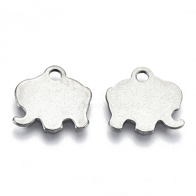 Non-Tarnish 201 Stainless Steel Charms STAS-R116-031-1