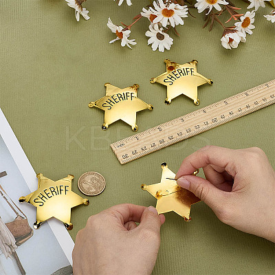 4Pcs Iron Badge Brooches for Backpack Clothes JEWB-FG0001-49-1