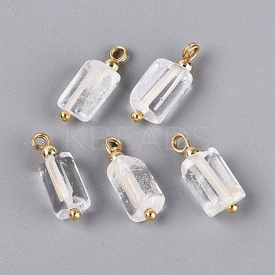 Natural Quartz Crystal Pendants GG-N004-01G-01-1