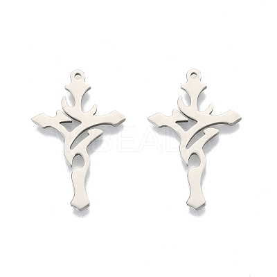 Non-Tarnish 201 Stainless Steel Pendants STAS-N098-097P-1