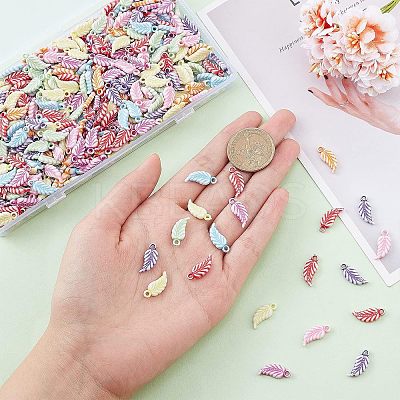 Craft Style Opaque Acrylic Pendants MACR-FH0001-11-1