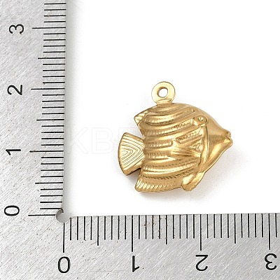 Ocean 304 Stainless Steel Pendants STAS-P390-01D-G-1