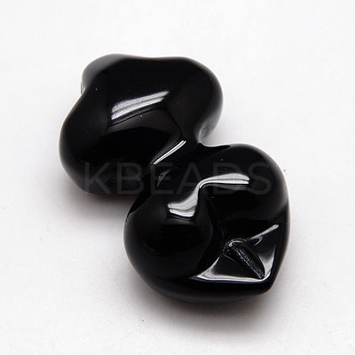 Natural Obsidian Pendants X-G-D448-05-1