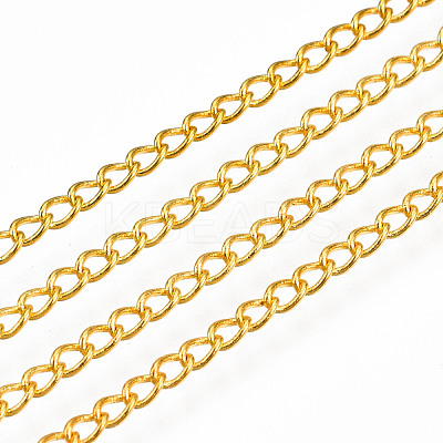 Brass Twisted Chains CHC-Q001-3x2mm-G-1