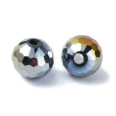 AB Color Plated Glass Beads EGLA-P059-02A-AB28-1