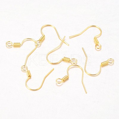 Iron Earring Hooks LS-X-E133-G-1