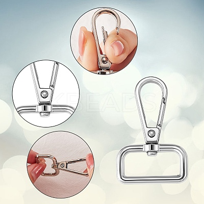 15Pcs 3 Style Iron D Rings FIND-SZ0002-18-1