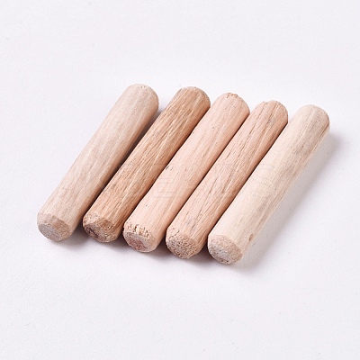 Wooden Dowel Pins AJEW-WH0105-06A-1