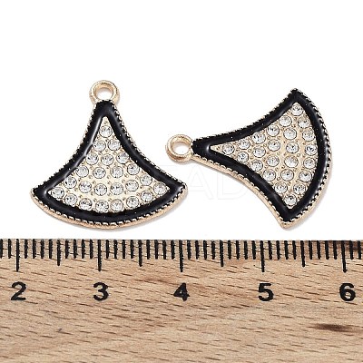 Alloy Enamel Pendants FIND-C042-06KCG-01-1