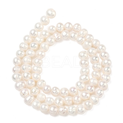 Natural Cultured Freshwater Pearl Beads Strands PEAR-L034-09A-1