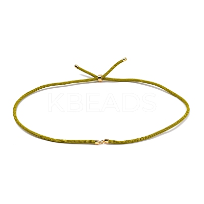 Nylon Cords Necklace Making AJEW-P116-03G-21-1