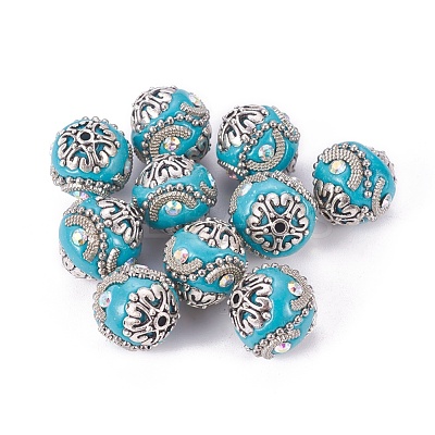 Handmade Indonesia Beads IPDL-F026-06-1