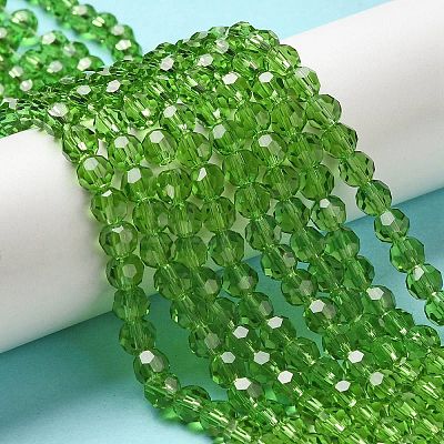 Transparent Glass Beads EGLA-A035-T6mm-D11-1