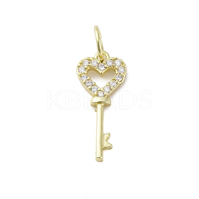 925 Sterling Silver Micro Pave Clear Cubic Zirconia Pendants STER-S010-03A-LG-1