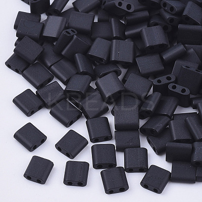 FGB 2-Hole Glass Seed Beads LS-X-SEED-S031-L-049F-1