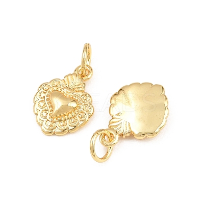 Brass Charms KK-H292-57B-G-1