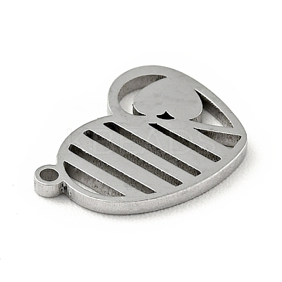 Non-Tarnish 304 Stainless Steel Pendants STAS-E159-05P-1