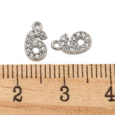304 Stainless Steel Pendants STAS-L080-002P-06-1