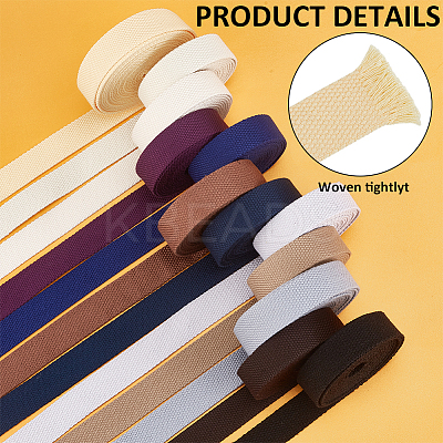 36M 12 Colors Polycotton Ribbon OCOR-BC0007-86B-02-1