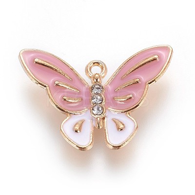 Zinc Alloy Pendants X-ENAM-P163-19B-1