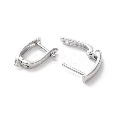 Rack Plating Brass Earrings EJEW-S241-03P-1