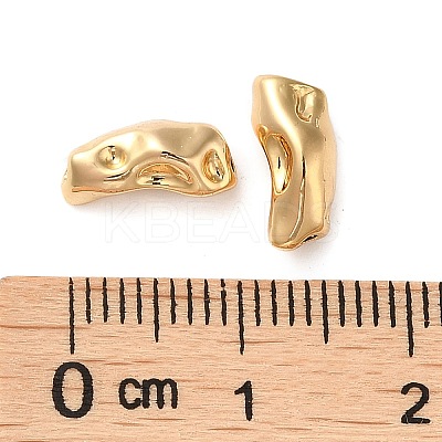 Brass Beads KK-P239-21G-1