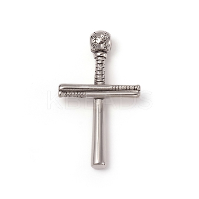 Non-Tarnish 304 Stainless Steel Big Pendants LS-STAS-I132-06P-1