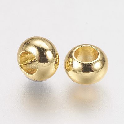 Brass Spacer Beads LS-X-KK-F730-04G-1
