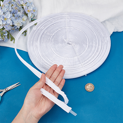 Cloth Covered Plastic Sewing Garment Accessories Bra Boning Tool for Corsets OCOR-WH0073-99-1