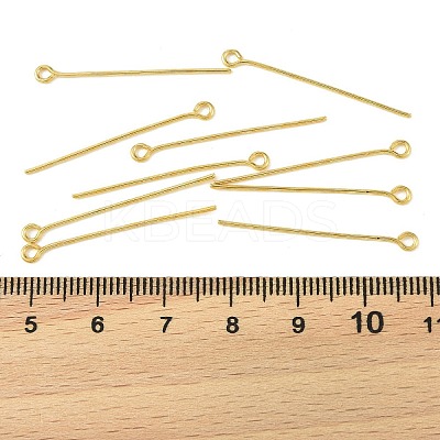 SHEGRACE Brass Eye Pins XGR0082G-30G-1