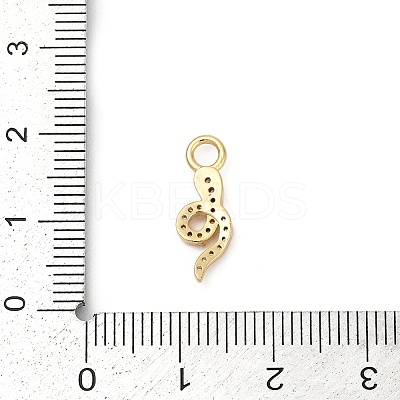 Brass Micro Pave Cubic Zirconia Pendants KK-G526-12G-01-1