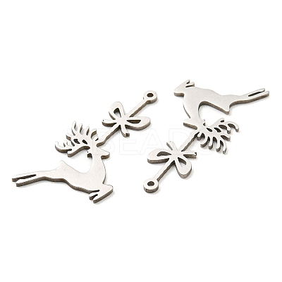 Non-Tarnish 201 Stainless Steel Pendants STAS-M318-21P-1